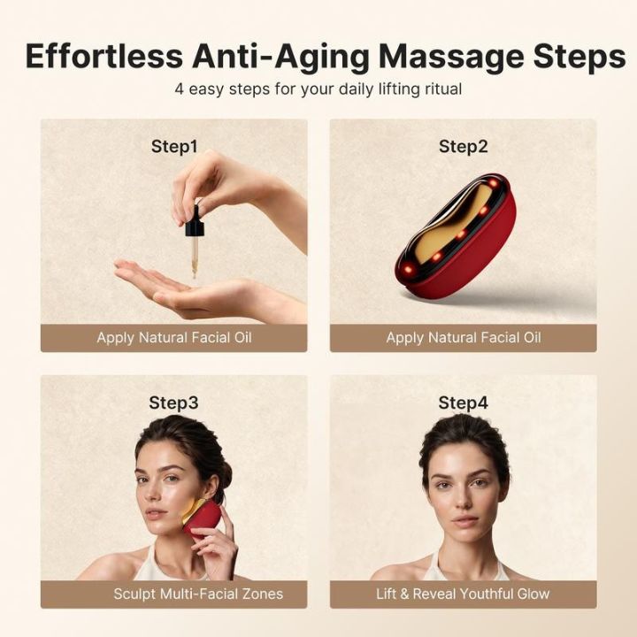 5 in 1 Red Light Facial Sculpting Tool